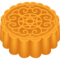 Moon Cake emoji on Emojione